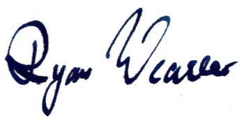 Yes even a real signature